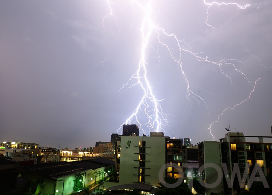 The 16th 雷写真コンテスト受賞作品 Excellent Work -Lightning in Bangkok-